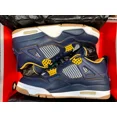 thumbnail image 2 of Ni - ke Air Jordan 4 Retro “Dunk From Above” Midnight Navy - Men’s Size 9.5, 2 of 5
