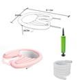thumbnail image 2 of Lavabo inflable para lavar el cabello, cuenco portátil para champú para personas mayores discapacitadas, fregadero portátil para lavar el cabello para mujeres embarazadas, 2 of 5