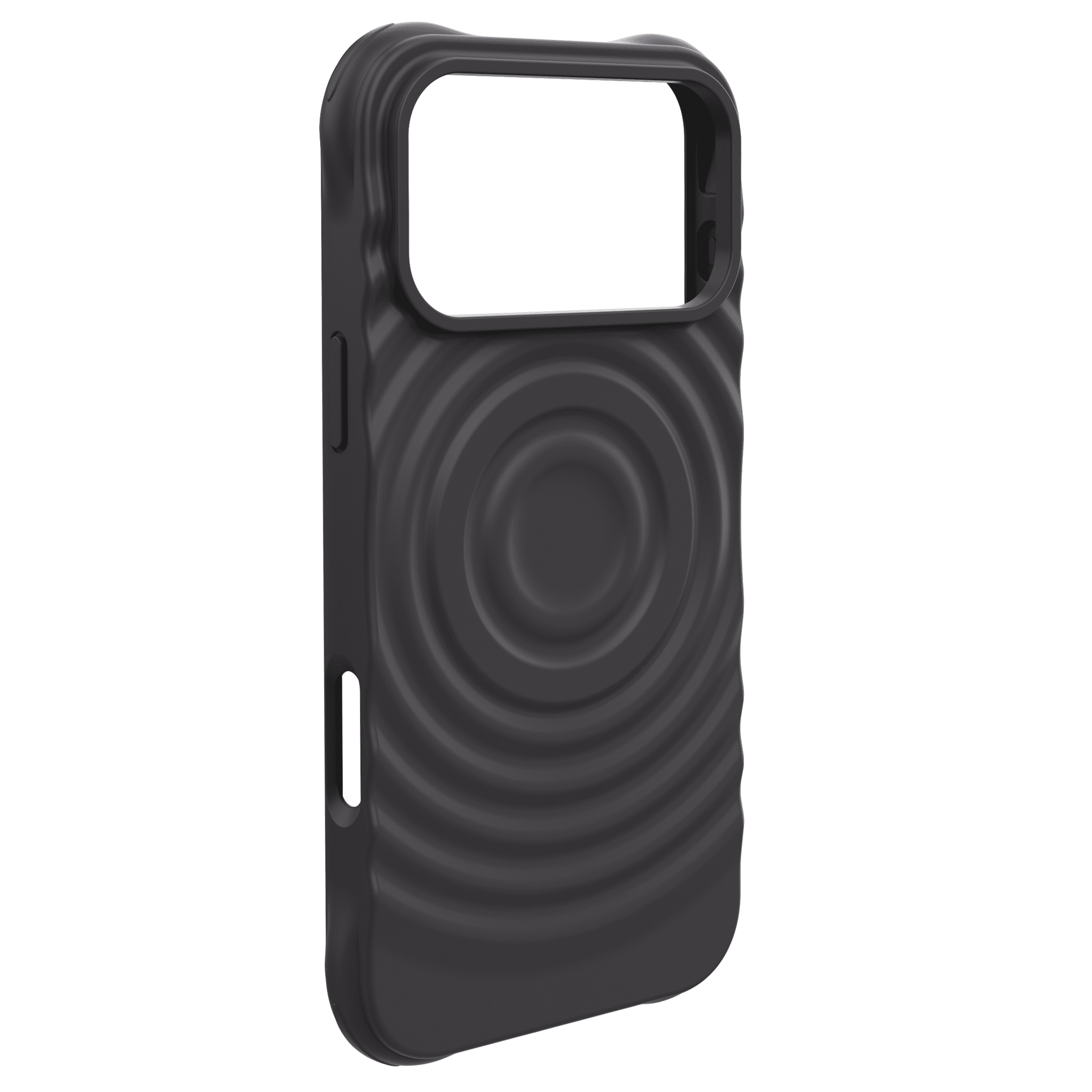 onn iPhone 17 Pro Max Case, MagSafe Compatible Bumper Case for Apple iPhone, Black