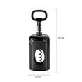 thumbnail image 2 of Zinc alloy wine corkscrew wine corkscrew wine corkscrew wing corkscrew kitchen gadget, 2 of 5