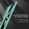 thumbnail image 3 of for Samsung Galaxy Z Fold 7 Case [Heavy Duty Protective][360°Ring Magnetic Kickstand] Rugged Hard PC Shockproof Military Grade Phone Cover For Samsung Galaxy Z Fold 7,Mint, 3 of 12