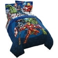 thumbnail image 1 of Jay Franco Marvel Avengers Ensemble de Lit Cercle Bleu, Simple, 1 of 9