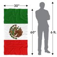 thumbnail image 6 of Mexico Flag Beach Towel, 30"x60" Beach Towel, 6 of 6