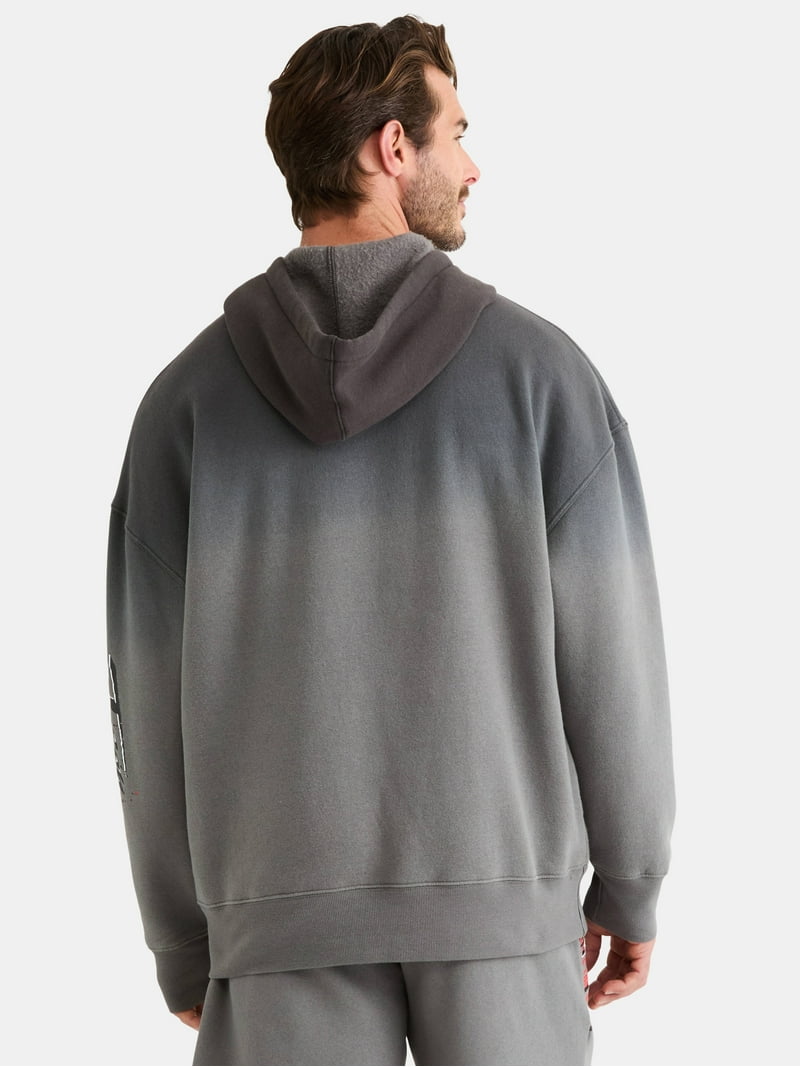 Friday the 13th Men's and Big Men's Graphic Print Fleece Hoodie