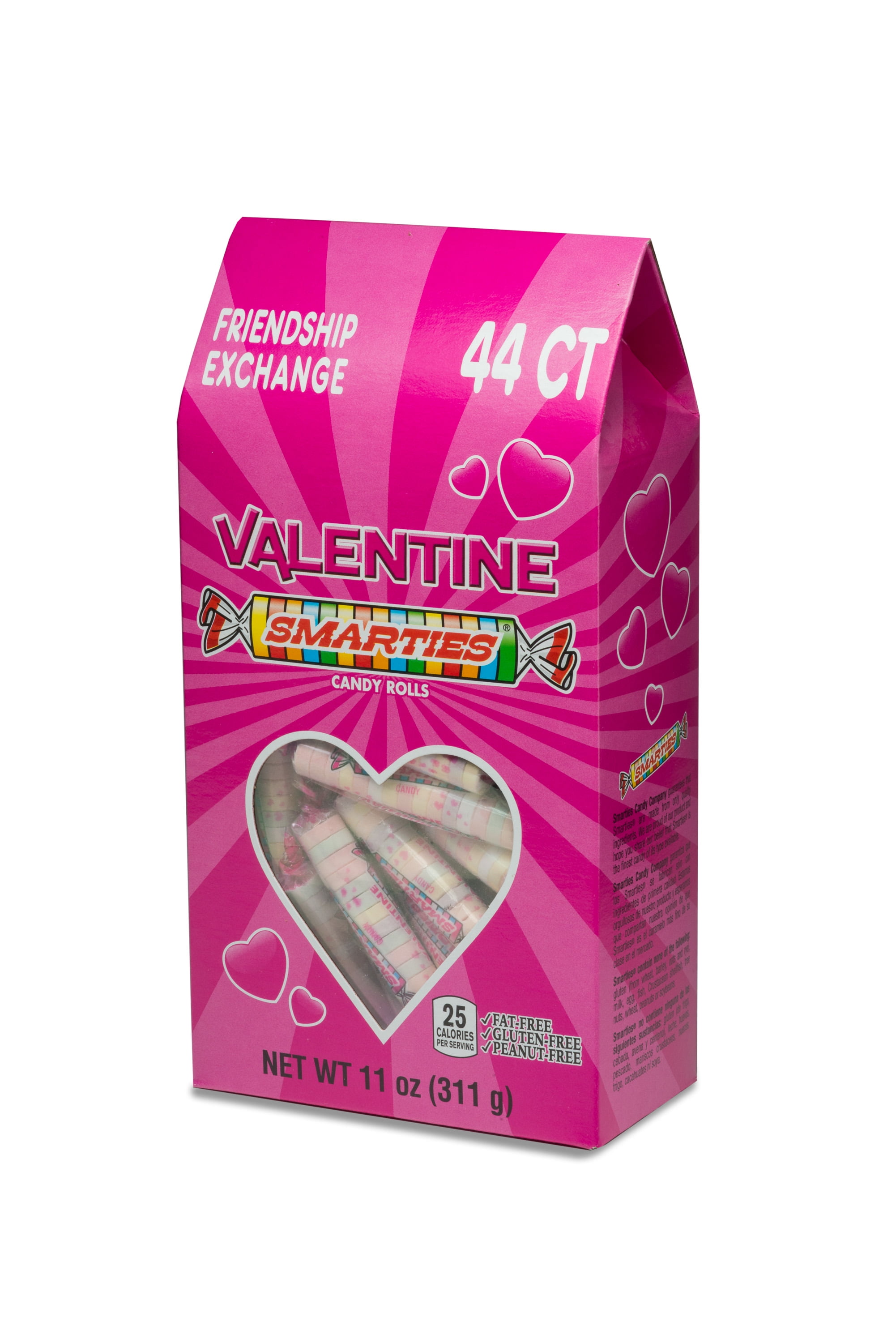 Smarties Valentine Candy Roll, 11 Oz