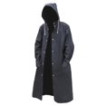thumbnail image 3 of Yinanstore Poncho Imperméable Veste de Randonnée Réutilisable à Capuche Unisexe pour Activités Extérieures, Concert en Plein Air, Camping - TG, 3 of 7