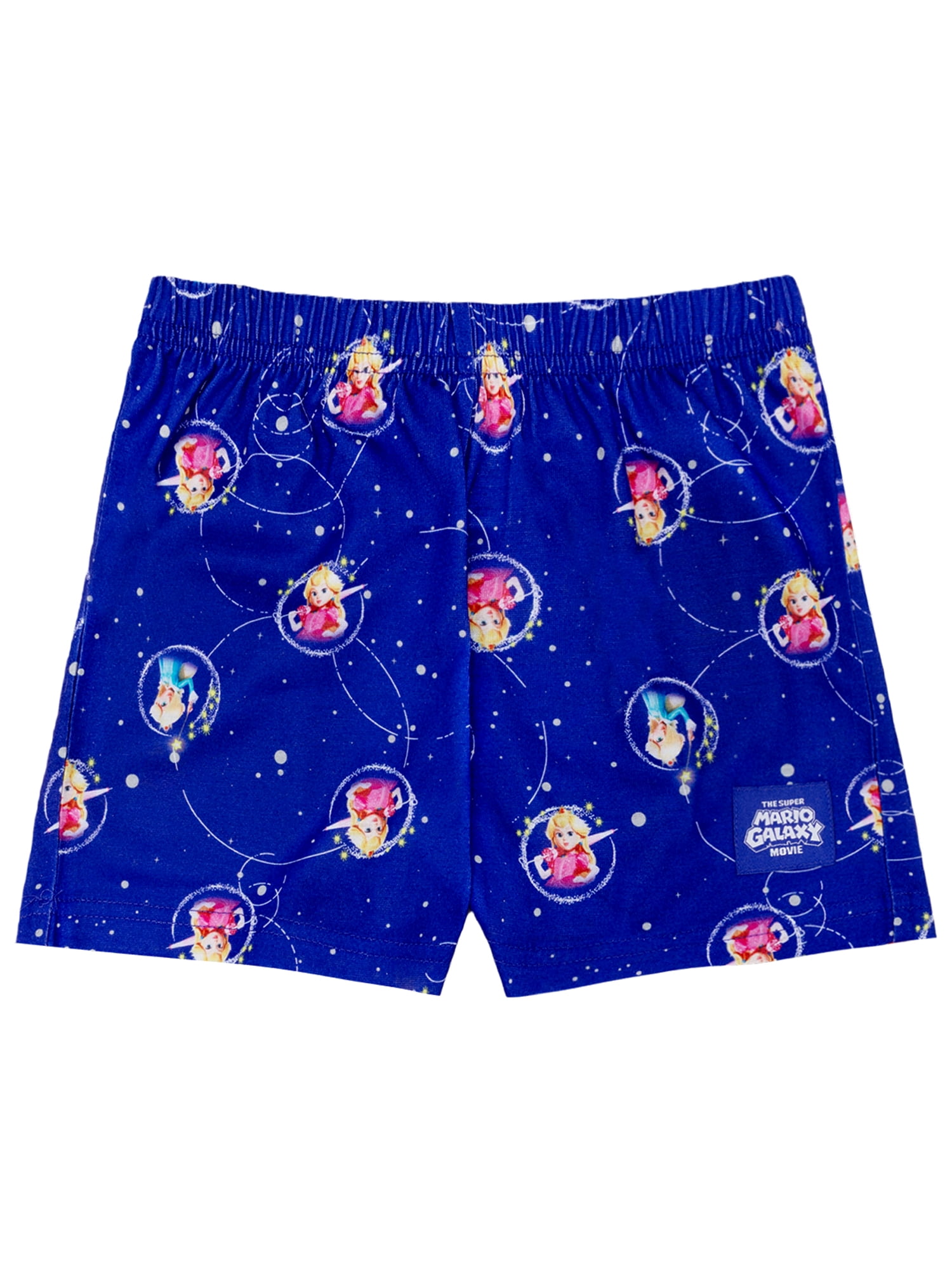 Super Mario Princess Peach Girls Short Sleeve and Shorts Pajama, 2-Piece, Sizes 4-12