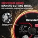 thumbnail image 2 of Disco de corte de diamante Revvstark de 4.5 pulgadas para metal, paquete de 3, 2 of 9