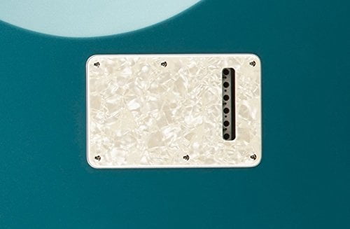 Fender Modern Backplate, Stratocaster - Aged White Moto Aged White Moto 4-ply