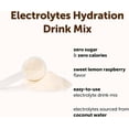 thumbnail image 6 of Micro Ingredients  High Potassium Electrolyte Powder, 2 lbs (139 Servings) | Lemon Raspberry Flavor |  1,000mg Potassium + Coconut Water & Real Lemon Juice, 6 of 9