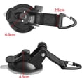 thumbnail image 5 of 4 pcs Heavy Duty Suction Cups with Hooks Upgraded Car Camping Tie Down Suction Cup Camping Tarp Accessory with Viscous Silicone Strong Power for Car Awning Boat Camping Trap, 5 of 5
