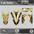 thumbnail image 4 of Kalair GFX Graphics Kit for Honda CRF250R (2022-2023) Unit Series, 4 of 5