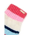 thumbnail image 4 of Packed Party Cozy Stripes Chenille Hat and Gloves Set, Pink, 4 of 7