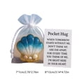 thumbnail image 3 of Adorable Pocket Animals Gift Card, Premium Paper Greeting Card with Handwritten Note Space, Compact 9x5.4cm Blue Keepsake for Birthday Holiday Appreciation, 3 of 6