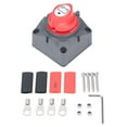 thumbnail image 2 of Battery Isolator Switch, Heavy Duty 12V-48V Battery Power Cutoff Switch  Knob ABS Strong Compatibility  for Yachts for RVs for Cars, 2 of 8