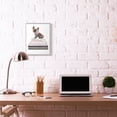 thumbnail image 2 of Stupell Industries Pink Bow Dog Gold Black Bookstack Glam Fashion Pet Design Framed Wall Art by Amanda Greenwood, 2 of 6