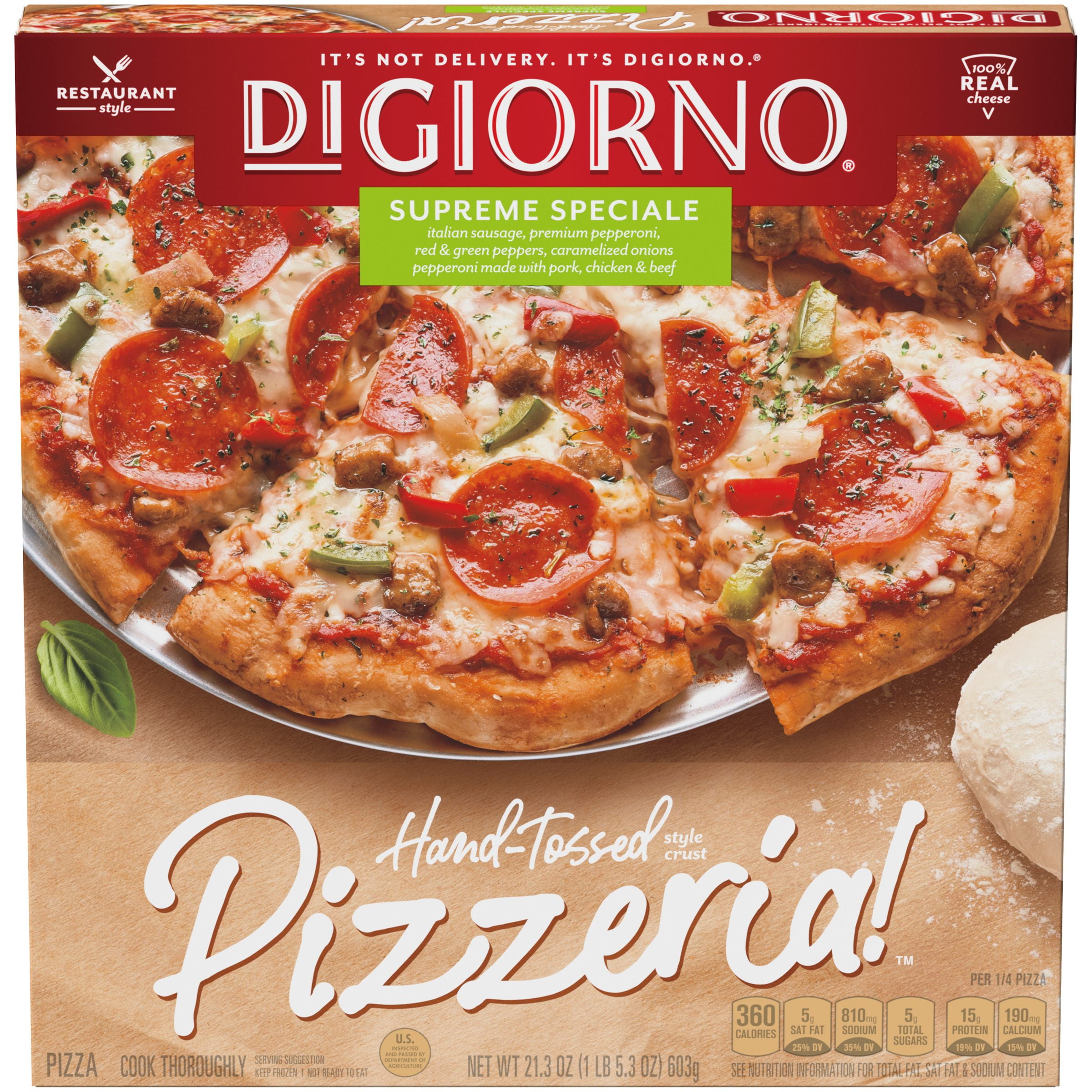DIGIORNO PIZZERIA! Supreme Speciale HandTossed Style Crust Frozen