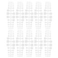 thumbnail image 3 of Artificial Toe Nail Set, Square Toenails 240pcs  For Prom Ordinary Color,Transparent, 3 of 8