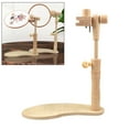 thumbnail image 4 of Tabletop Embroidery Lap Stand Wooden Adjustable Wood Stitch Rack Home Desktop Standing Embroidery Retro Sewing Equipment 29x49.5cm, 4 of 8