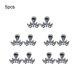 thumbnail image 3 of 5 piezas de aretes de circón para niñas hermosas, accesorio de moda, aretes pequeños, regalo de festival, vestido femenino, adorno blanco S Ropa, zapatos y accesorios Miscelánea Negro M Guardurnaity AP009683-15B, 3 of 6