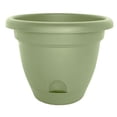 thumbnail image 1 of Bloem Lucca Living Green Planter, 1 of 8