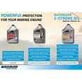 thumbnail image 3 of Aceite de motor marino Quicksilver Premium 2 tiempos 473 ml, 3 of 5