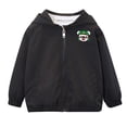 thumbnail image 2 of LOVZFMLL Vestes pour Filles Printemps Veste pour Enfants Manches Longues Veste à Capuche Décontractée Mince pour Enfants 9-10 Ans, 2 of 7