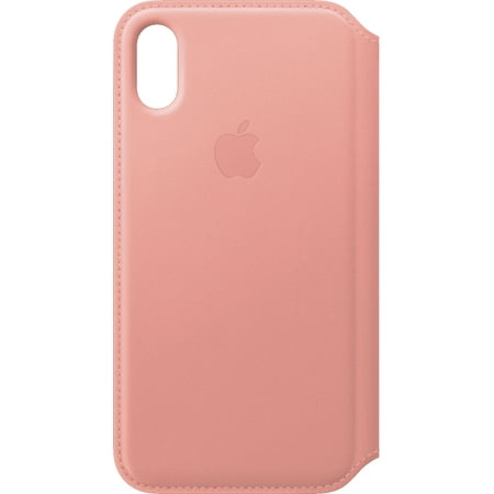 Apple Leather Folio (for iPhone X) - Soft Pink