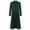Green, variant on Turn Down Collar Long Double Breasted Tuxedo Overcoat Men Turn Down Collar Button Closure Formal Evening Jacket Black XXL