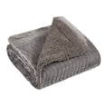 thumbnail image 2 of Arlee Self Warming Heating Throw Blanket - Reversible Sherpa Fleece for Bed or Couch or Chair or Travel Felipe Silver, 2 of 4