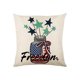 thumbnail image 3 of Funda de almohada de lino patriótico del Día de la Independencia, funda de almohada, combinación de 4 piezas, 50x50cm Wmkox131yii hfskjfh124, 3 of 9
