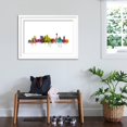 thumbnail image 3 of Art.com San Antonio Texas Skyline Art Print by Michael Tompsett, White Frame Wall Art, 44" x 32", 3 of 5