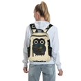 thumbnail image 5 of Yiaed Owl with Mandala Print Lightweight Backpack Travel Backpacks Hiking Daypack for Women Men, 5 of 5