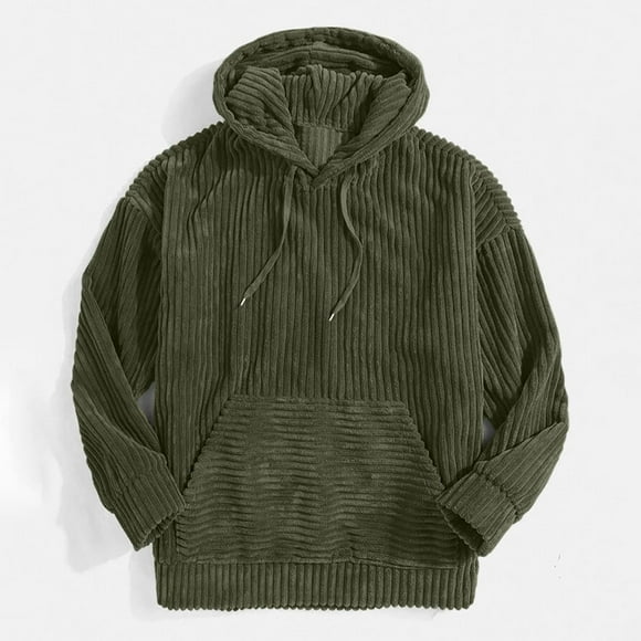 Gspmoly Tshirts for Men, Men'S Fall and Winter Solid Color Hooded Sweatshirt Fashion Loose Pullover Going Out Tops Deals of The Day