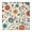 Flower P, variant on Yellow Floral Sunflower Fitted Tablecloth - Windproof Washable Square Cover (Vintage Style)