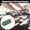 thumbnail image 2 of Unique Bargains 1 Pcs Circuit Breaker Fuse E73 30A Manual Resettable Fuse Breaker for Car Truck RV Automotive, 2 of 7