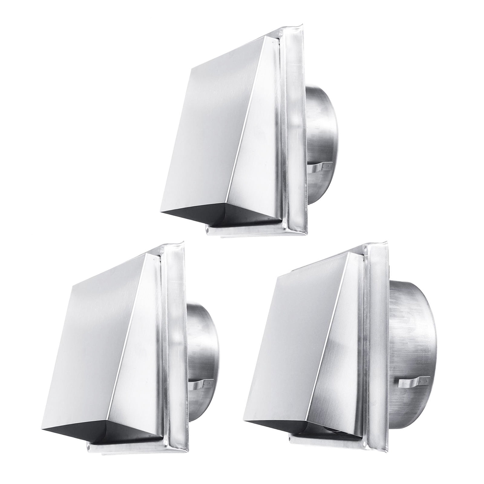RUISINERY Stainless Steel Air Outlet Exhaust Grille Covers Wall Ceiling Air Vent Ducting Ventilation Exhaust Grille Enduring