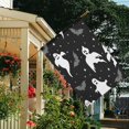 thumbnail image 3 of Spooky Halloween Silhouette Pattern Fall Garden Flags 28"x40" Double Side,Small Yard Flags for Outside,Outdoor Fall Decor,Autumn Funny Garden Flag Yard Decoration, 3 of 5