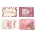 thumbnail image 2 of YAOMOBB Festival Card Romantic Greeting Card Set Bright Color Flower Prints for DIY Valentines, 2 of 6