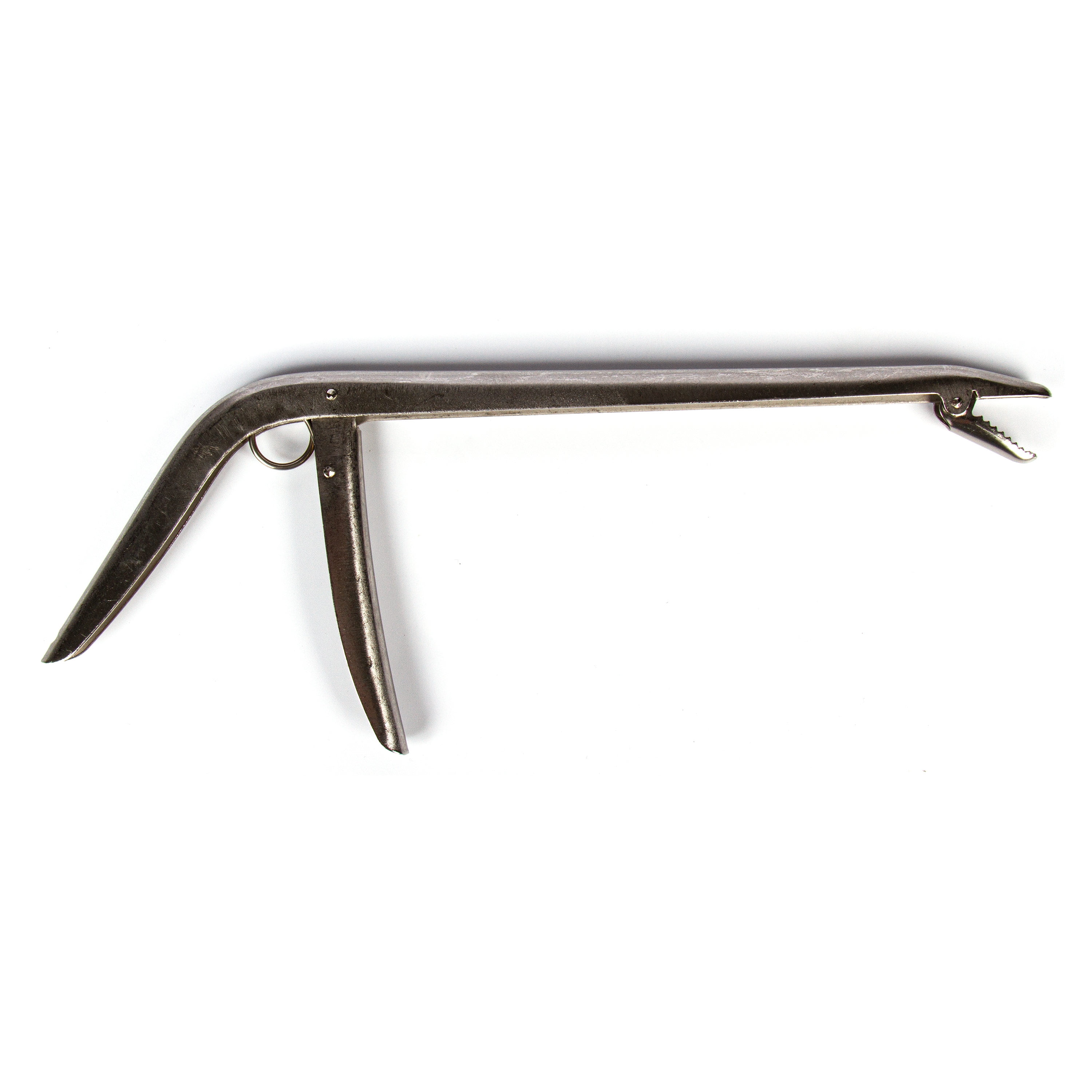 Ozark Trail Stainless Steel Hook Remover with Pistol Grip, Spring Loaded Fish Hook Removal Tool for Freshwater and Saltwater Use
