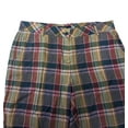 thumbnail image 3 of GANT Women's Forest Lake Madras Plaid Linen Pants 414653 Size 10, 3 of 3