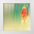 thumbnail image 1 of Ohlendorf, Anette 15x15 White Modern Wood Framed Museum Art Print Titled - Dame in Rot, 1 of 4