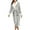 Gray, variant on Womens Winter Robes Clearance Akafmk Womens Robes Long Length,Plush Robes for Women,Women's Thickened Collar Comfortable Collar Long Bathrobe Nightgown Home Wear