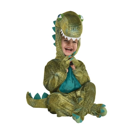 Dinosaur Halloween Costume for Infants, 12-24 Months, with Attached Hood