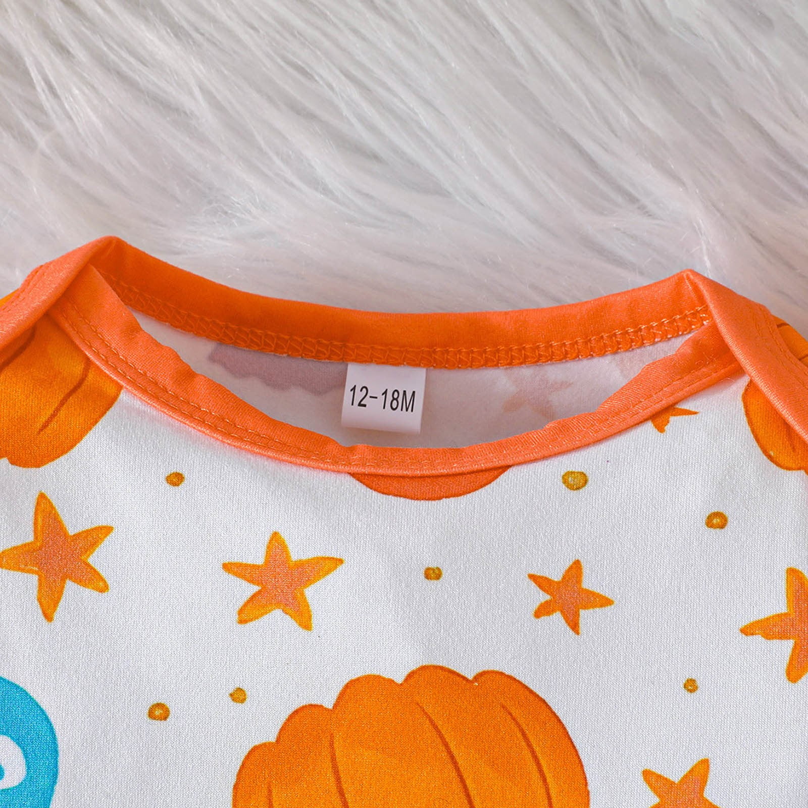 Girls Jumpsuit Toddler Fall Full Zip Jumpsuit Cartoon Pumpkin Ghost Print Long Sleeve One Piece Pajama with Hat Soft Comfort Baby Boy Bubble Romper Red 9 Months-12 Months