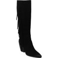 thumbnail image 2 of Charles by Charles David Womens Suede Cowboy, Western Boots Black 9 Medium (B,M), 2 of 4