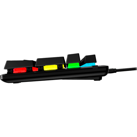 HyperX - Alloy Origins PBT Wired Mechanical Red Linear Switch Gaming Keyboard with RGB Back Lighting - Black
