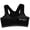Black, variant on Children Crop Tops Bra Big Girls Seamless Sports Bra Training Teen Bra Camisole Style Lightweight Kids Lovely Baby Streetwear