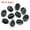 Black Agate, variant on 15*20mm Oval Flatback Cab Cabochon Gemstone Beads Polished Jewelry Making DIY