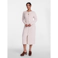 thumbnail image 2 of Scenario Women's Cardigan Midi Dress with Long Sleeves, Sizes XS-XXXL, 2 of 5